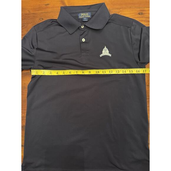 Congressional Country Club Boys Performance Golf Polo Ralph Lauren Navy 14/16 - Picture 5 of 14